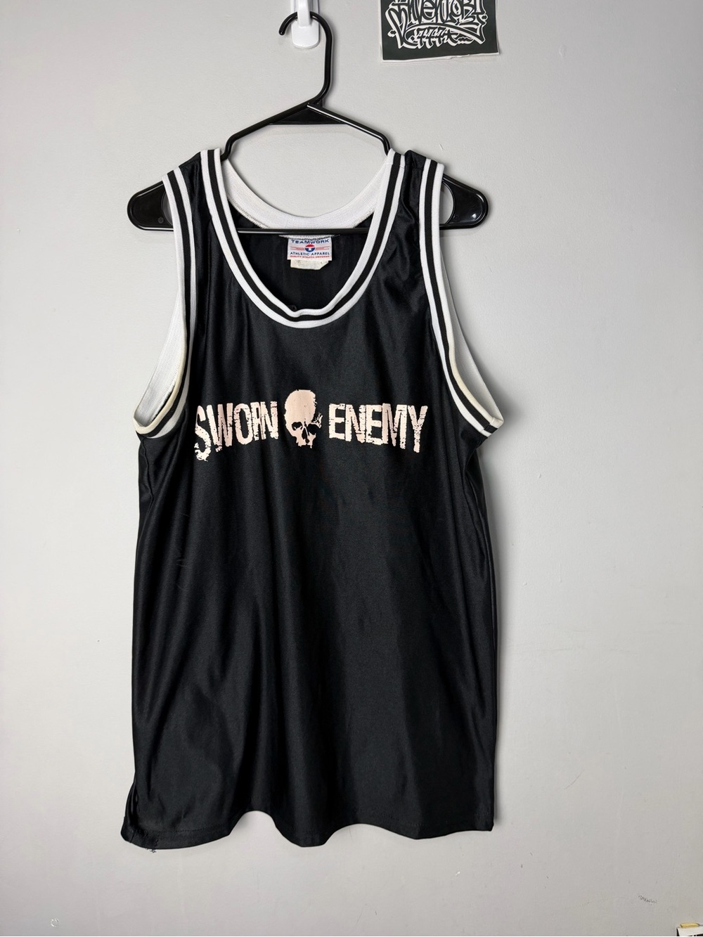 Vintage Sworn Enemy NYC Jersey